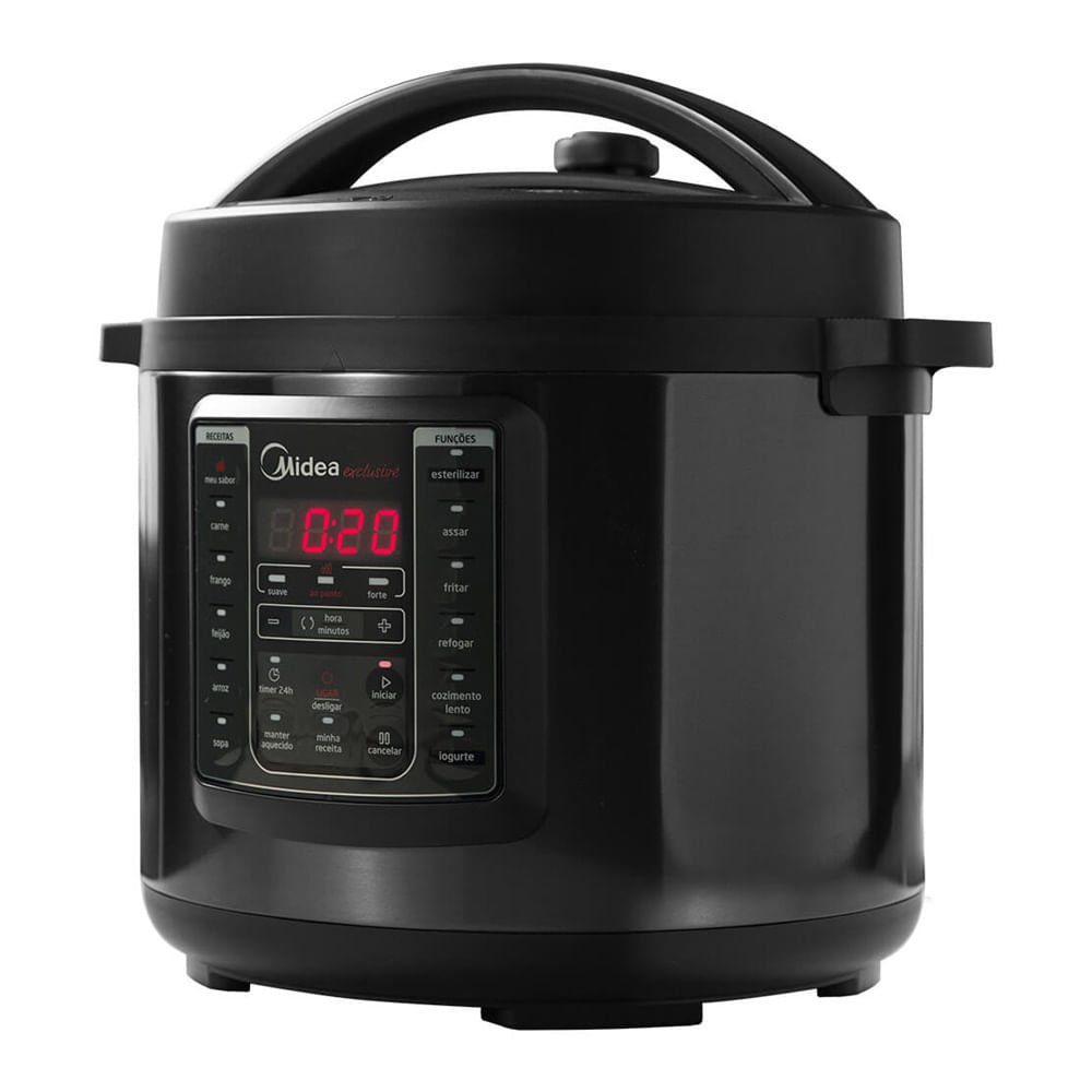 Panela de Pressão Elétrica Midea - Multicooker Exclusive - 6L | 220V - 6L - 10