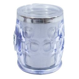 Caneca Térmica Transparente Brasão Metal 500ml - São Paulo - 2