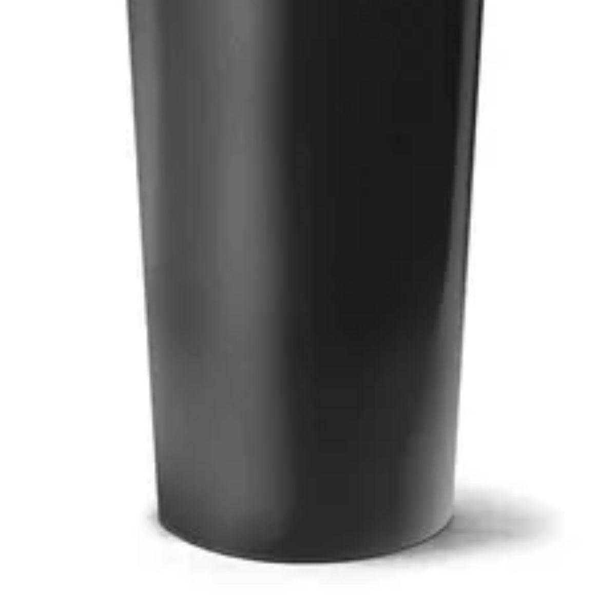 Vaso Rotomoldado em Polietileno Classic Cone 70 Cm Preto - 3