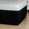 Capa Casal Cama Box E Arranhador Para Gatos Preto - 3
