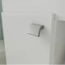 Ver mais imagens de Gabinete Toucador Íris de Banheiro C/ Cuba e Espelheira Branco MGM Móveis