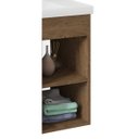 Ver imagem 4 de Gabinete de Banheiro Cuba e Espelheira 1 Porta 2 Prateleiras Lótus MGM Móveis