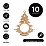 10 Unidades de Árvore de Natal Porta Bombom em Mdf - Lembrancinha/festa/papai Noel/natal/decoração - 3