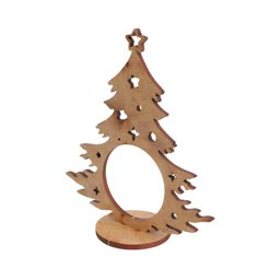 10 Unidades de Árvore de Natal Porta Bombom em Mdf - Lembrancinha/festa/papai Noel/natal/decoração - 4