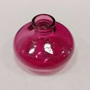 Ver imagem 6 de Vaso Garrafa Decorativo de Vidro Roxo 6x9x9cm Enfeite Sala Mesa Estante Aparador