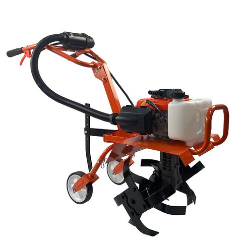 Motocultivador Tratorito a Gasolina 4T 3,6HP 53cc com Lâminas Cultivadoras Carbon Fak