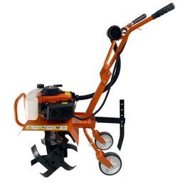 Motocultivador Tratorito a Gasolina 4T 3,6HP 53cc com Lâminas Cultivadoras Carbon Fak - 2