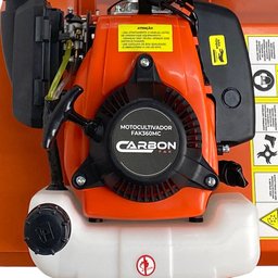 Motocultivador Tratorito a Gasolina 4T 3,6HP 53cc com Lâminas Cultivadoras Carbon Fak - 11