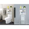 Estante Rack Banheiro Prateleira Suporte Organizador Vaso Sanitario Toalete Metal - 8
