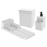 Conjunto Organização Sobre a Pia Single 3 Peças Branco Coza - 1