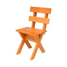 Conjunto Mesa Rústica 2,2m e 10 Cadeiras Madeira Maciça Angelim - 4