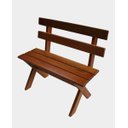 Ver imagem 5 de Mesa Rústica Para Churrasco 2,00m Com Bancos E Cadeiras Madeira Maciça Eucalipto