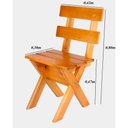 Ver imagem 3 de Mesa Rústica com 08 Cadeiras Madeira Maciça Eucalipto 2