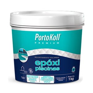 Rejunte Para Piscina Porto Koll 1kg Cor Azul Piscina