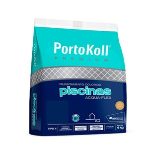 Rejunte Para Piscina Porto Koll 4kg Cor Azul Royal