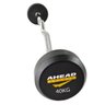 Barra W Montada 40 KG AS3009 Ahead Sports Preto e Amarelo - 2