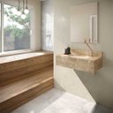 Ver imagem 1 de Bancada Yaris Susp. com Cuba Embutida e Espelho 80x60