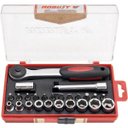 Ver imagem 1 de CONJUNTO SOQUETE SEXTAVADO 1/4" 4MM A 13MM 25 PÇ ROBUST
