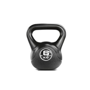 Kettlebell Black Cimento Ahead Sports AS2205 6 kg Preto