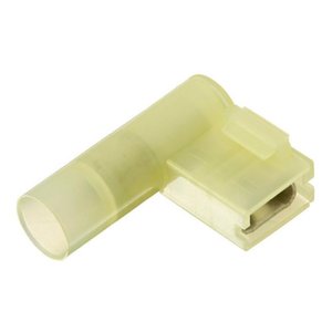 Kit Terminal Bandeira Total Isolado Amarelo 4 a 6mm - 10pçs