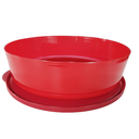 Ver imagem 2 de Tupperware Tigela Ilúmina 2,5 Litros Vermelha Tijela Ilumina