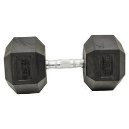 Par de Halteres Dumbell Sextavado Ahead Sports AS2102 32,5kg - 3