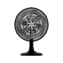 Ver imagem 1 de Ventilador de Mesa Ventisol Turbo 6 Pás 40cm Preto 127v Pás Cinza