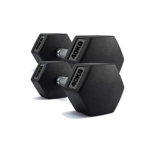Par de Halteres Dumbell Sextavado Ahead Sports AS2102V 40kg
