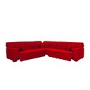 Ver mais imagens de Sofá Magno 3.77x2.37m de Canto, Retrátil e Reclinável - Vermelho