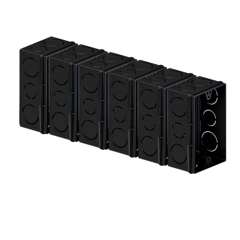 Kit 50un Caixa 4x2 Tigre Preto