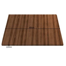 Tampo para Mesa de Jantar em MDF Quadrado 80cm Villandry - 3