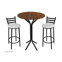 Tampo para Mesa de Jantar em MDF Redondo 60cm Villandry - 2