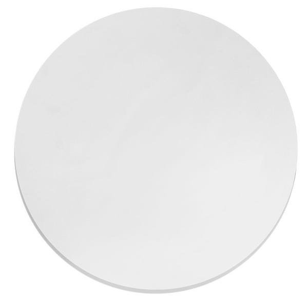 Tampo para Mesa de Jantar em MDF Redondo 70cm Branco - 8