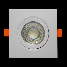 Spot LED Cob 9W Embutir Quadrado 10901 Bivolt 3000K - 2