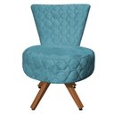 Ver imagem 4 de Kit Maca Metalasse Vermelha com Mocho e Escadinha 80 Cm Base Slk Decor Nina Azul Turquesa