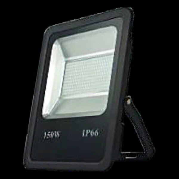 Holofote Refletor LED Smd Slim 150 w prova d'água Bivolt 4006-W Uso Externo 6000K - 2