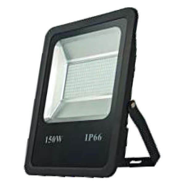 Holofote Refletor LED Smd Slim 150 w prova d'água Bivolt 4006-W Uso Externo 6000K - 1