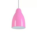 Ver imagem 3 de Pendente Bala Luminária Lustre Alumínio Rosa - Rei Da Iluminação
