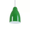 Ver imagem 3 de Pendente Bala Luminária Lustre Alumínio Verde - Rei Da Iluminação