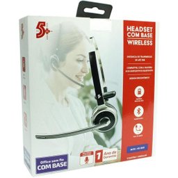 Headset Sem Fio Bluetooth HS-202 5+ - 6
