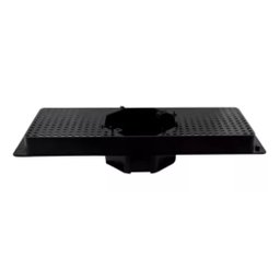 10 Caixas de Teto Suporte 30cm para Laje Preto Canal - 3