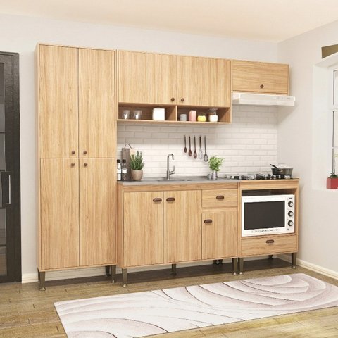 Kit Cozinha 330x220x51,5 Torino
