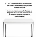 Ver imagem 2 de Escrivaninha de Escritório Roma Plus:Branco