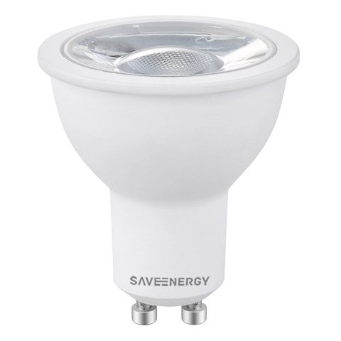 Lâmpada de LED GU10 Dicroica 7W Nacional 2700k Branco Quente