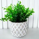 Ver imagem 4 de Decoração Rústica Sala Vaso Cachepot Triângulo de Cimento