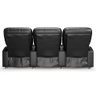Poltrona Reclinável para Cinema 3 Lugares Praddo Fh9 Pu Preto - Mpozenato - 7