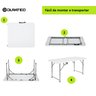 Mesa com Pés Dobráveis 120cm Duratec - 4