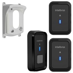 Campainha sem Fio Cib 101 para 2 Salas e Protetor Intelbras - 2