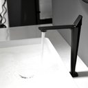 Ver imagem 2 de Torneira Banheiro Misturador Monocomando Alta Preta Ca8204pl Luuk Young