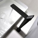 Ver imagem 3 de Torneira Banheiro Misturador Monocomando Alta Preta Ca8204pl Luuk Young